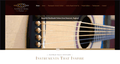 Desktop Screenshot of nathanballguitars.com